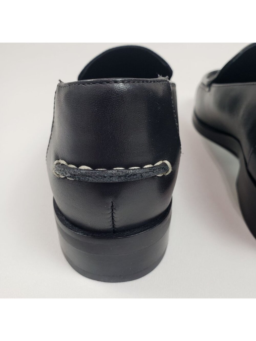 Everlane Modern Loafer Black Leather Women’s 7 Classic Minimalist Slip On - Picture 14 of 16